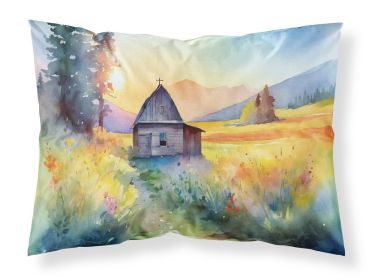 Montana Bitterroot in Watercolor Standard Pillowcase Lightweight Super Soft Easy Care Decorative Artwork Pillowcase, Standard