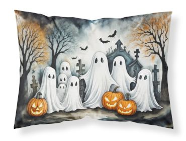 Ghosts Spooky Halloween Standard Pillowcase Lightweight Super Soft Easy Care Decorative Artwork Pillowcase, Standard