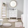 Medallion Cotton Tufted Bath Rug