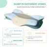 Memory Foam Neck Pillow,1 Piece Soft Comfortable Contour Sleep Pillow for Spring Daily Use