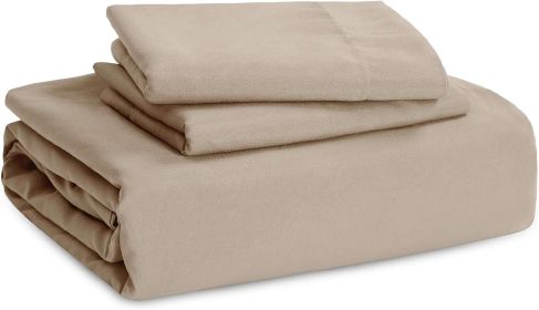 Bedsure Duvet Cover King Size - Soft Prewashed King Duvet Cover Set, 3 Pieces, 1 Duvet Cover 104x90 Inches with Zipper Closure a (Color: Hazel, size: Twin(68x90))